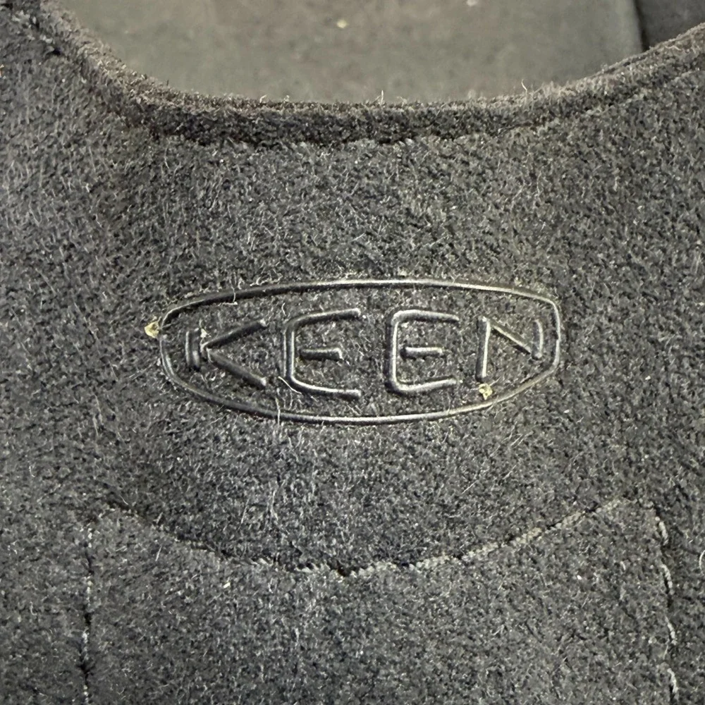 Keen Uneek Engineered Garments Mens Mules 10.5 Black White Slip On Sandals